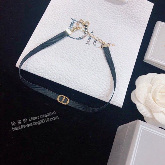 Dior飾品 迪奧經典熱銷款choker CD項鏈 頸鏈  zgd1175